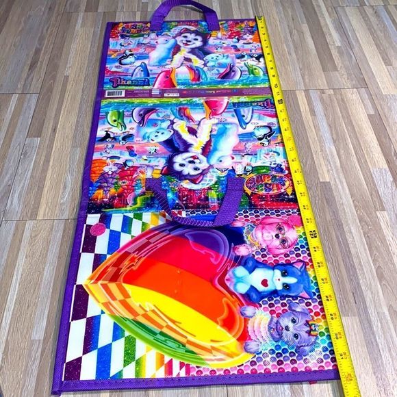 Lisa Frank portfolio folder makeup appointment make up setting  book organizer - Picture 5 of 7